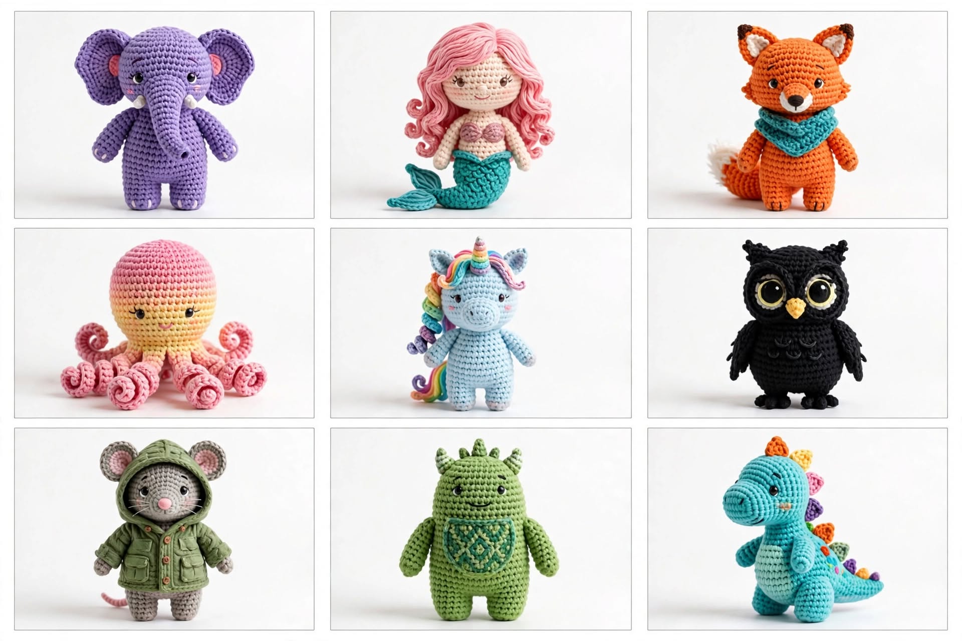 Adorable Knitted Toys