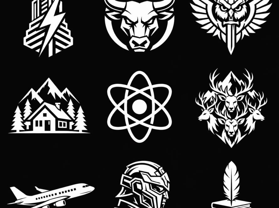 Angled Logo Icons