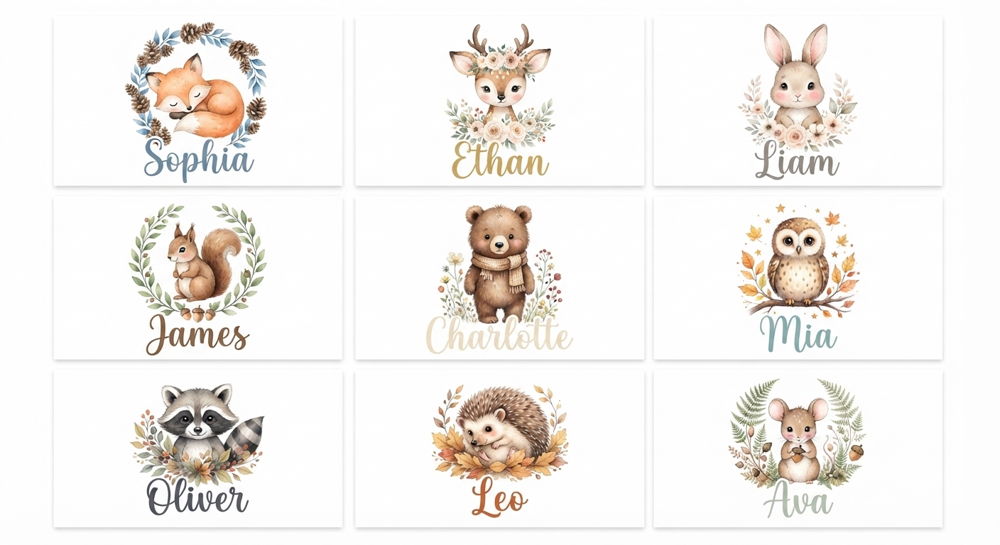 Custom Personalized Logos For Kids