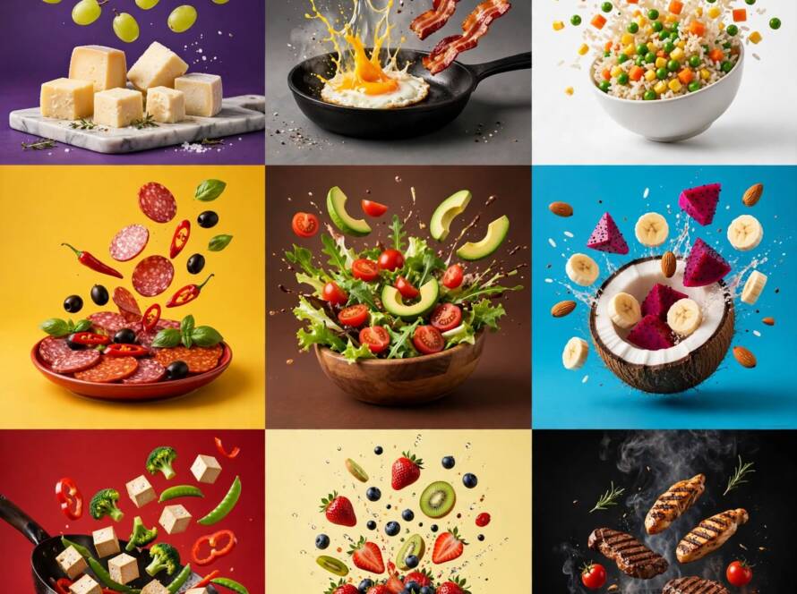 Dynamic Food Marketing Shots