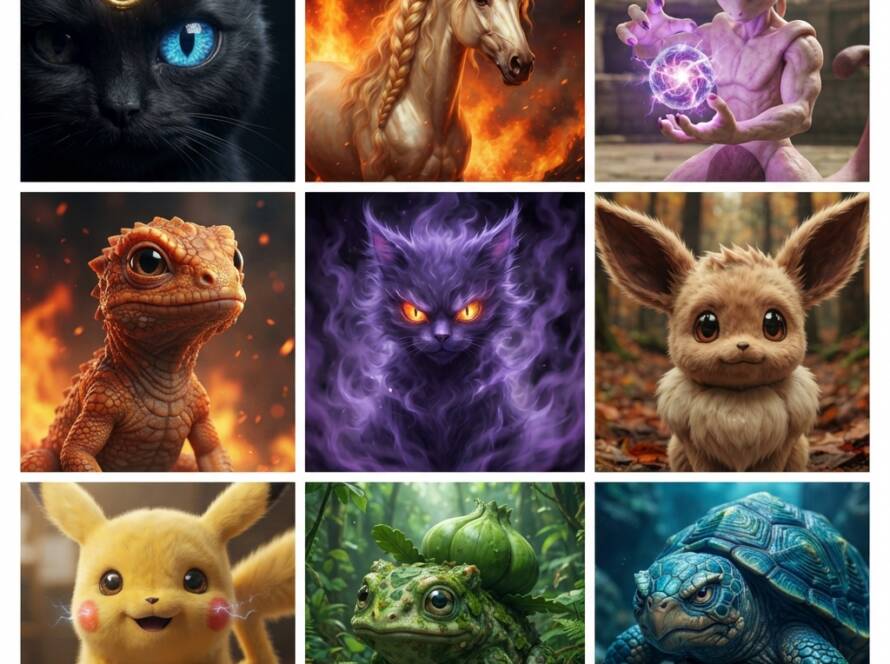 Epic Realistic Pokemon