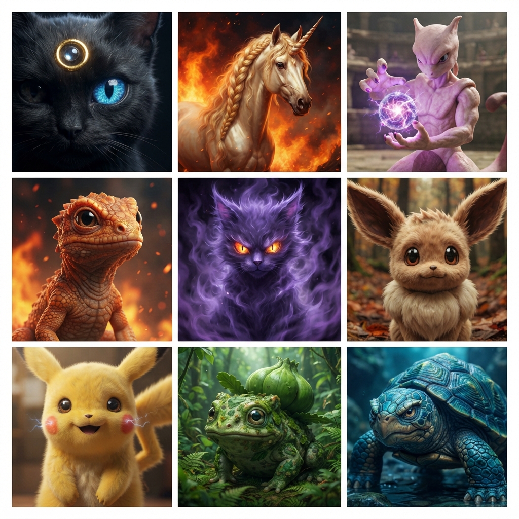 Epic Realistic Pokemon