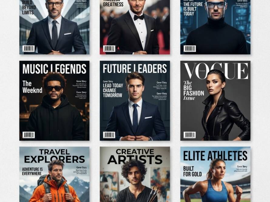 Modern Editorial Cover Kits