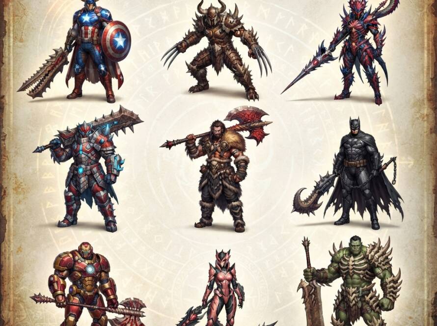 Monster Hunter Amors Marvel V 7