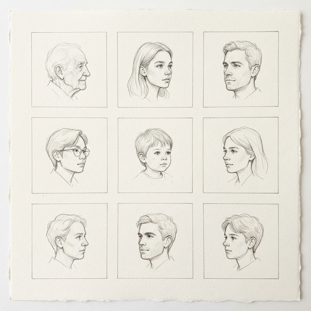Pencil Sketch Portrait Generator