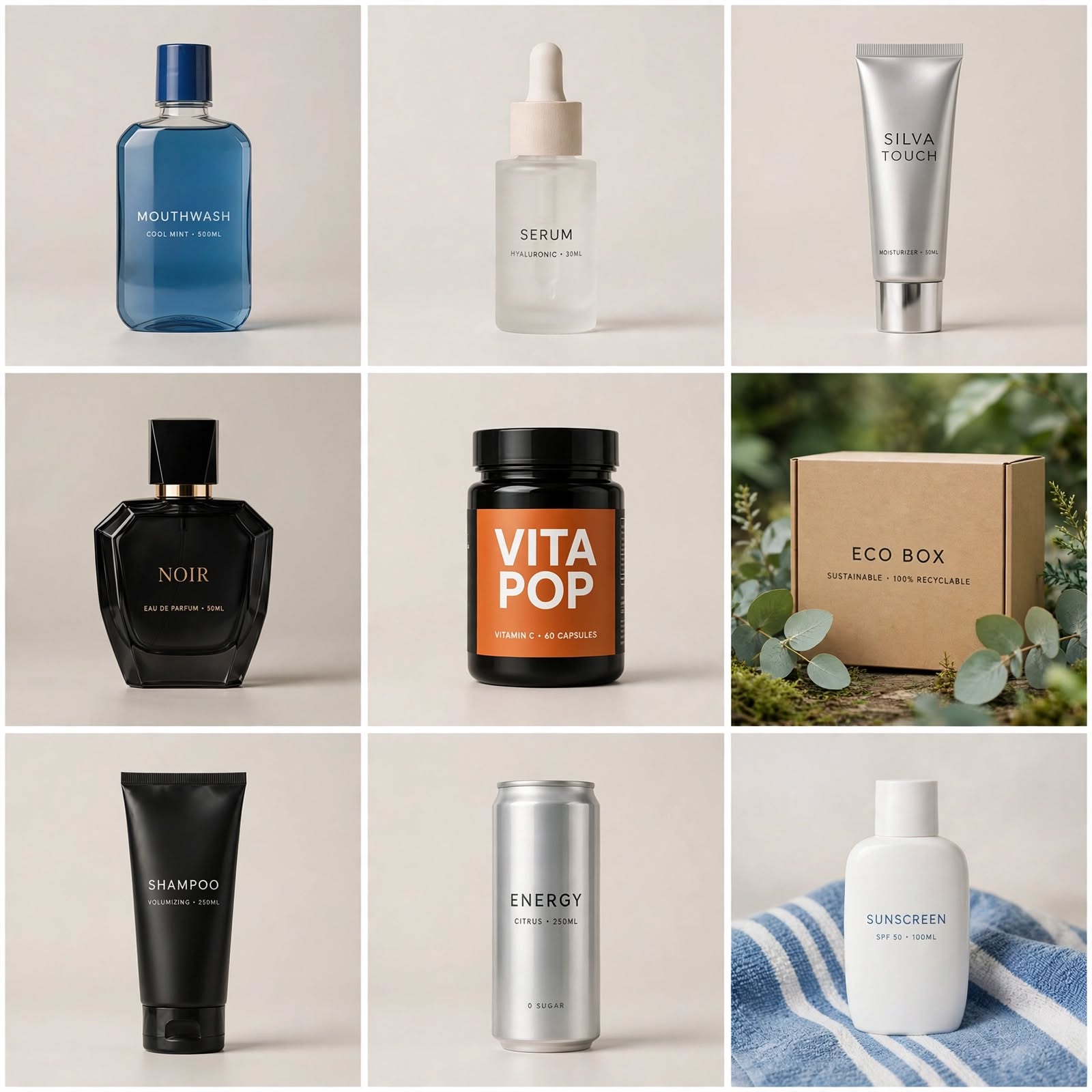 Product Mockups For Branding Marketing