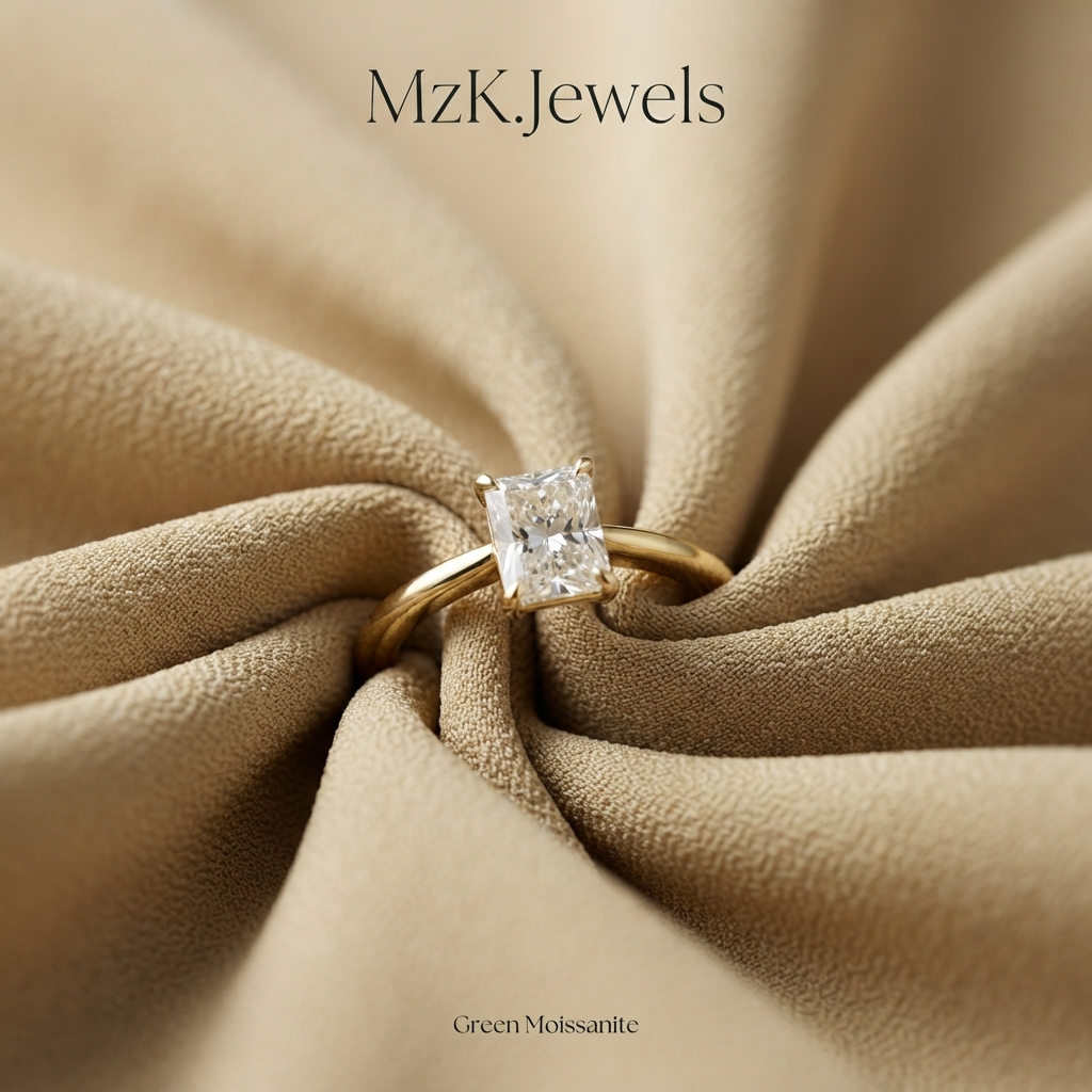 Diamond Solitaire Ring Product Photography