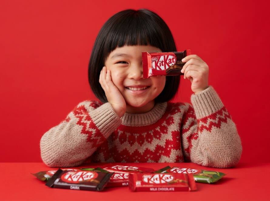 KitKat Dark chocolate Product Photography