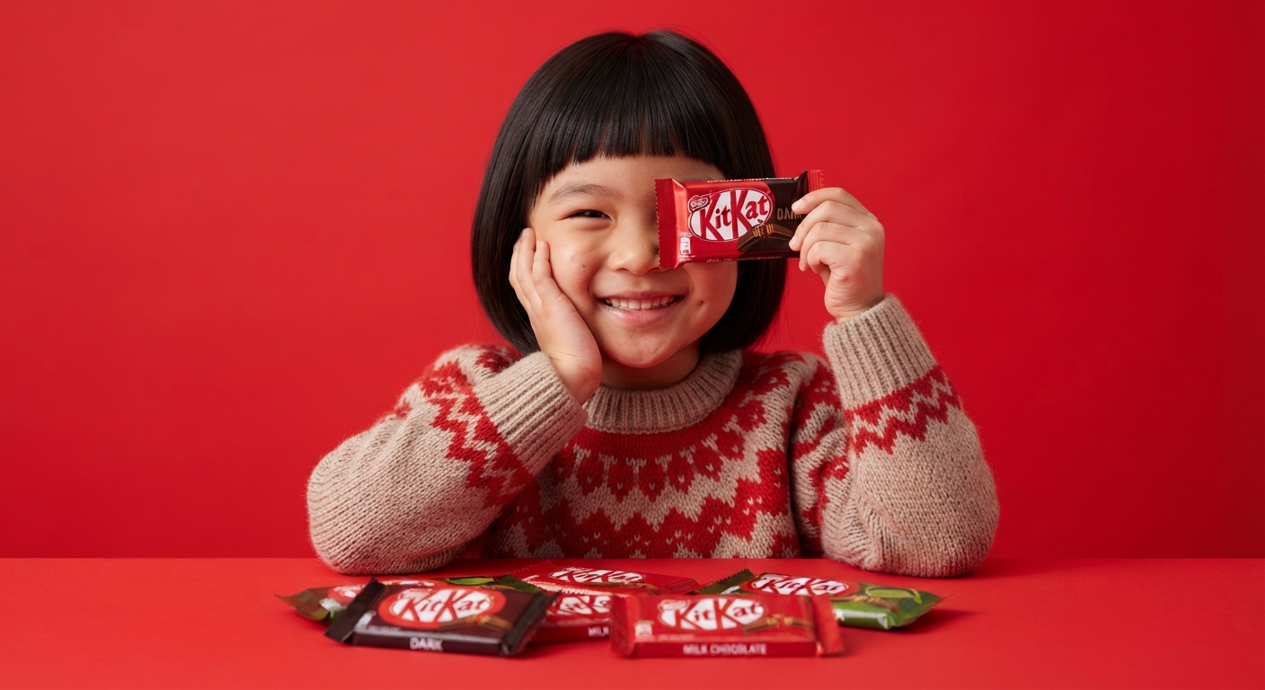 KitKat Dark chocolate Product Photography