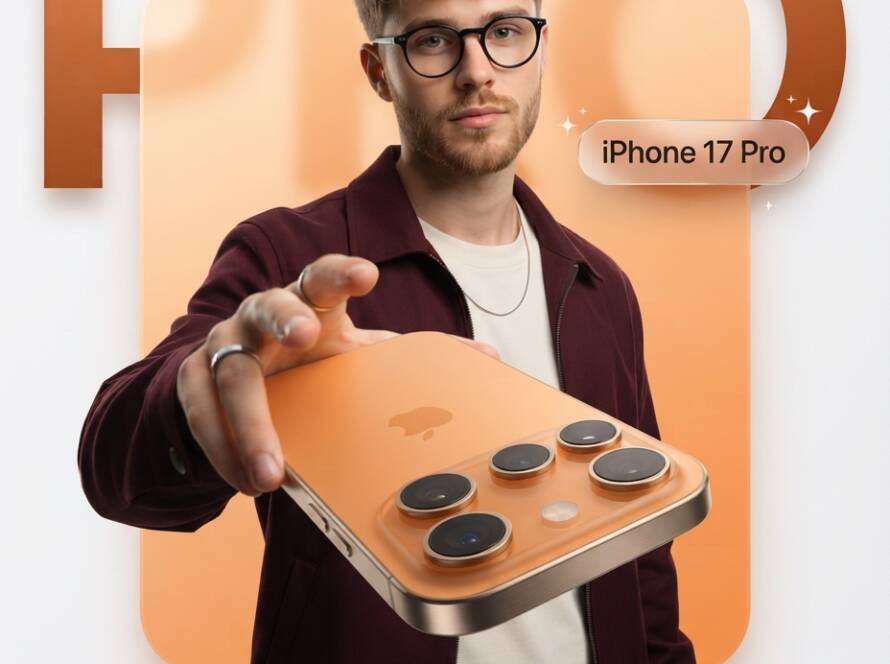 Smartphonace Advertisement Poster UI UX Design
