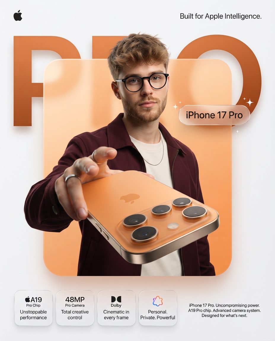 Smartphonace Advertisement Poster UI UX Design
