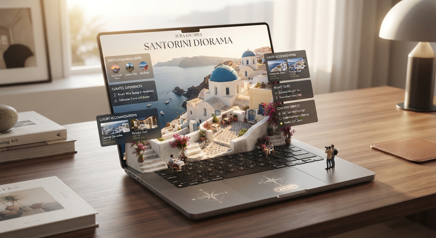 Travel Platform UI UX Design