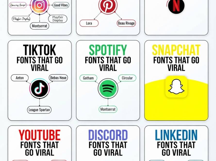 Viral Social Media Fonts